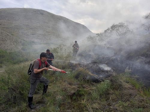 Владислав Ховалыг: «Ситуация с пожарами продолжает обостряться из-за сухих гроз»