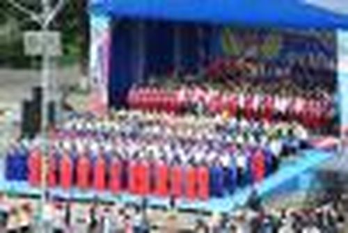 Песенный марафон в Кызыле