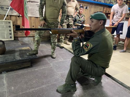 В Кызыле ветераны СВО приняли участие в соревновании по стрельбе из винтовки