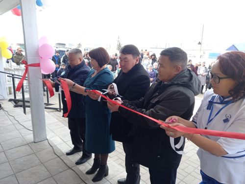 В Бай-Тайгинском районе открыли первую модельную библиотеку