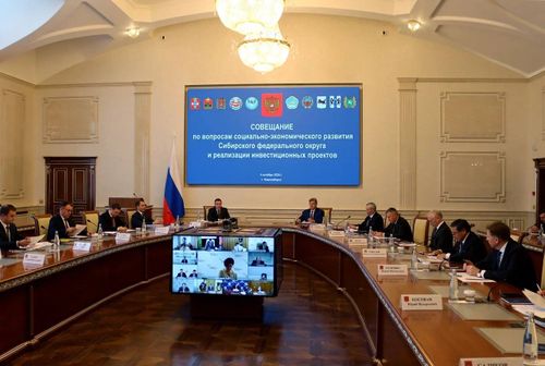 Глава Тувы принял участие участие в совещании по развитию Сибири