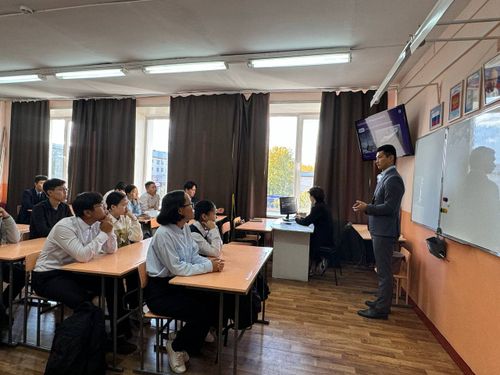 Школьникам Тувы рассказали об устройстве энергосистемы России