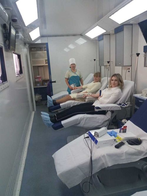 Почтовики Тувы пополнили банк крови