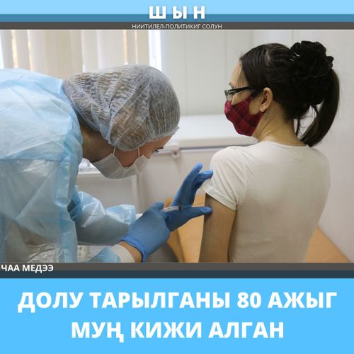 ДОЛУ ТАРЫЛГАНЫ 80 АЖЫГ МУҢ КИЖИ АЛГАН