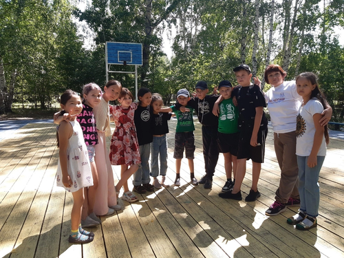 Для ребят из временного досугового центра в Тандинском районе организовали «сказочные» соревнования