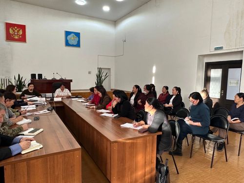 Рабочая встреча в Улуг-Хемском районе
