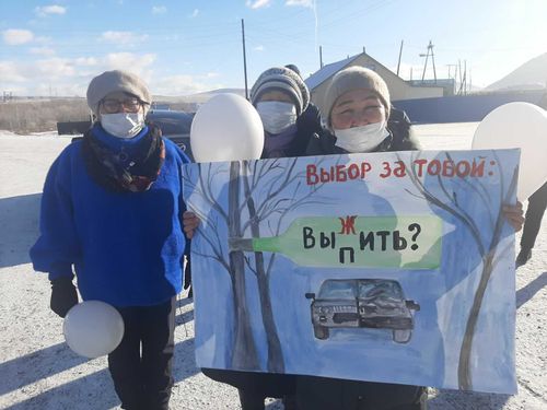 В Кызылском районе вспомнили жертв ДТП