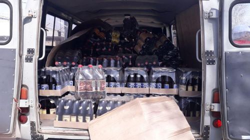 В Сарыг-Сеп не попало больше 1000 литров пива