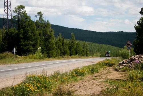 Дорога к посёлку Хондергей восстановлена. Подтопленных придомовых территорий нет