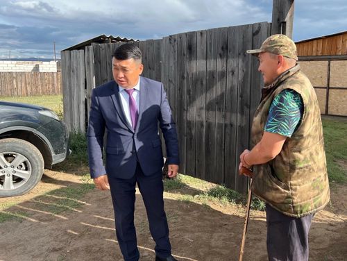 Руководитель филиала фонда посетил дома подопечных в Шагонаре