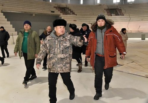 Глава Тувы проинспектировал строительные объекты в Кызылском районе