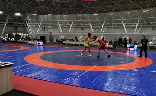 В «Субедее» состоялся второй день Чемпионата Сибирского федерального округа по спортивной борьбе