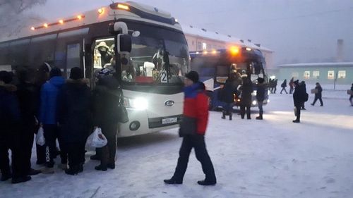 Воспитанники Тувинского кадетского корпуса отправились в санаторий «Шира»