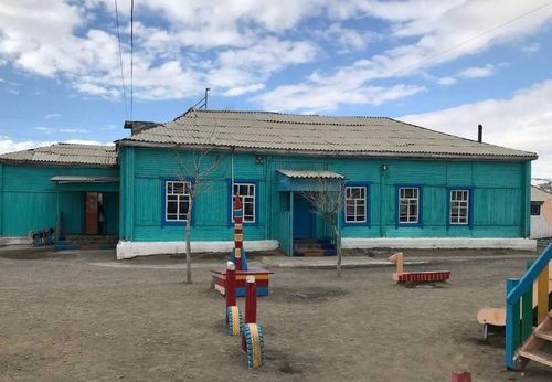 В труднодоступном Монгун-Тайгинском районе идёт капремонт детского сада
