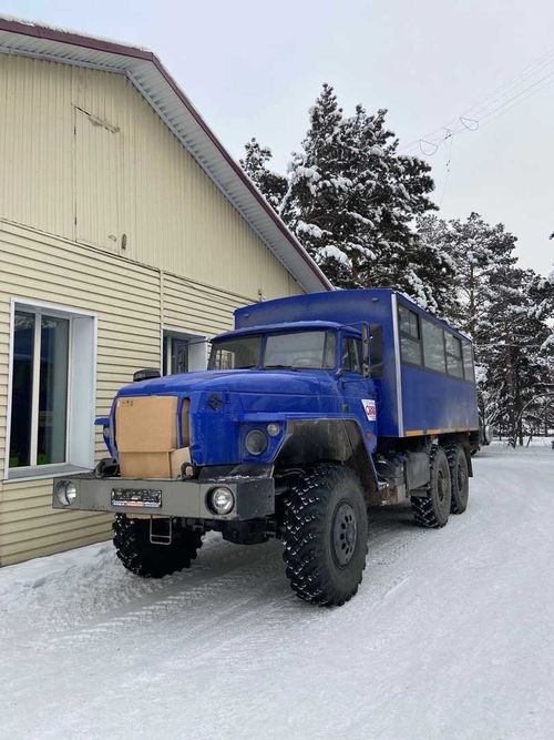 В Туву приехала очередная партия лесопожарной техники