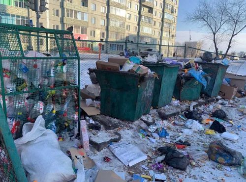 Жители Тувы стали меньше жаловаться на вывоз мусора