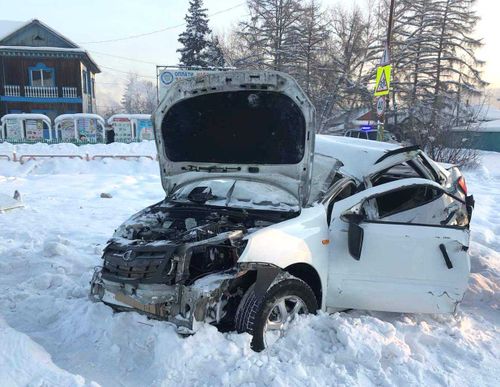 Полиция устанавливает причину аварии в Сарыг-Сепе
