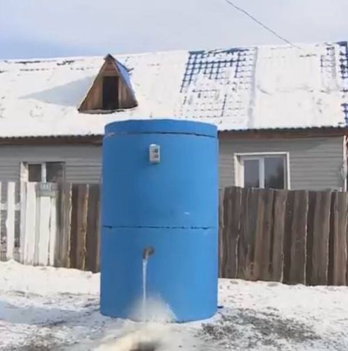 После сигнала в соцсетях жителям села Хову-Аксы установили водоколонку