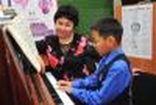 В хоре только мальчики