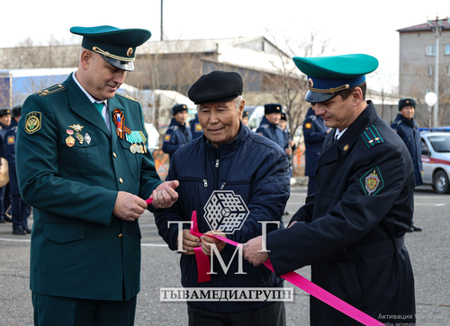 В Кызыле торжественно открыли Таможенный проезд
