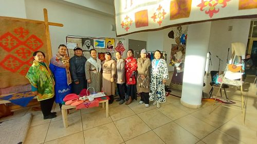 Мастера из Тувы приняли участие в выставке «Степной путь кочевников» в Хакасии