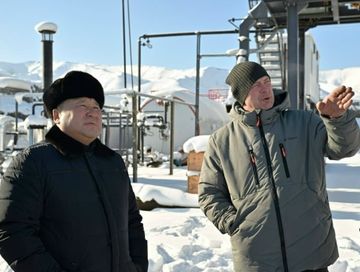 Глава Тувы Владислав Ховалыг посетил производственную площадку специализированного застройщика ООО «Бастион»