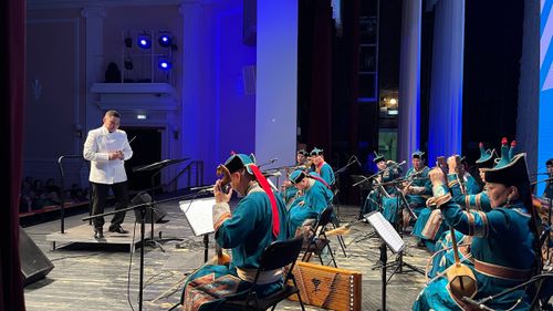 Национальный оркестр Тувы выступил на VI Международном фестивале оркестров в Новосибирске