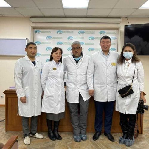 Туву посетил известный кардиохирург Монголии