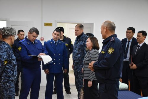Прокурор республики посетил исправительный центр при колонии поселении № 3