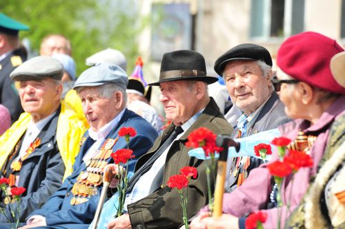 В Кызыле состоялся парад Победы 