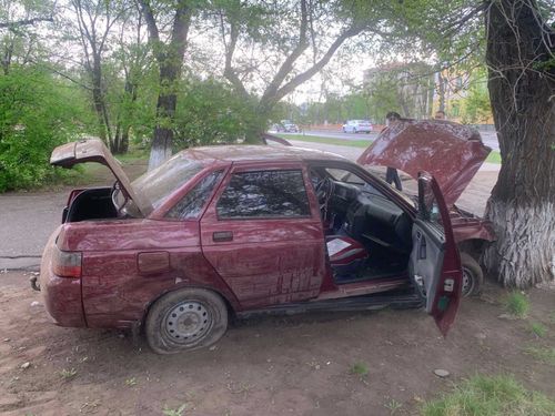 В Туве установили нарушителя, проехавшего по площади Победы