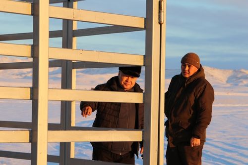 Министр сельского хозяйства и продовольствия посетил убойный цех СПоК «Новый путь»