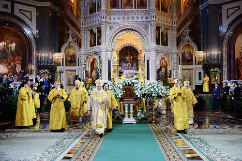 «Первый канал» будет вести прямую трансляцию патриаршего Рождественского богослужения  в ночь с 6 на 7 января