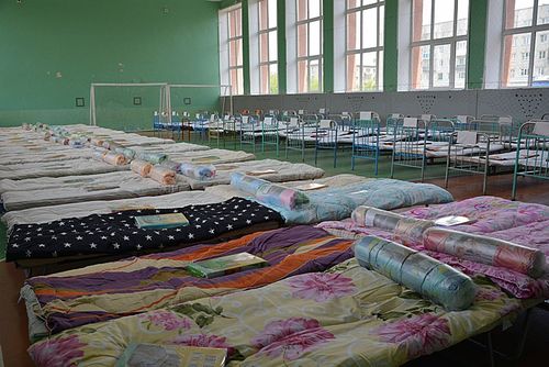 В Туве развертывают пункты временного размещения