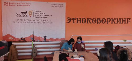 В Кызыле открылся столярный этноковоркинг