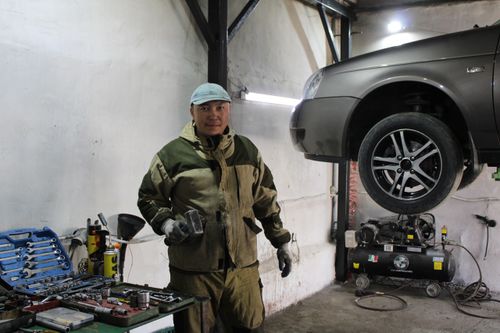 Ветеран СВО открыл станцию технического обслуживания