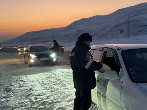 Госавтоинспекция Тувы провела профрейды для обеспечения безопасности на дорогах