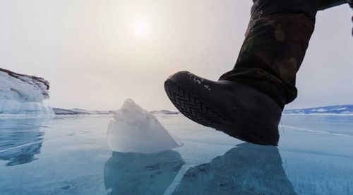 Помни про безопасность на льду!