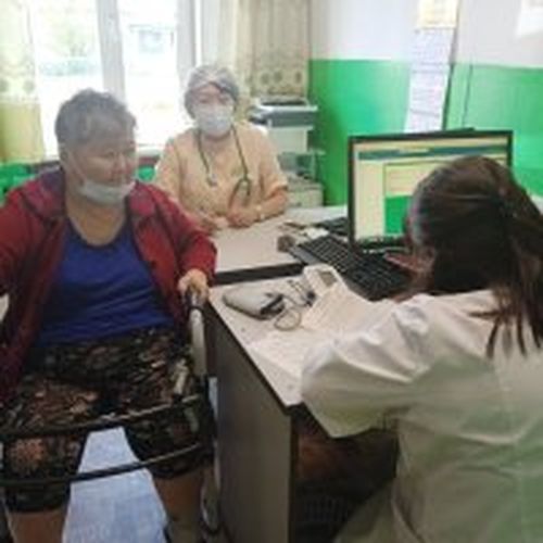 С начала года бригада «Маршрут здоровья» в Туве объехала девять районов