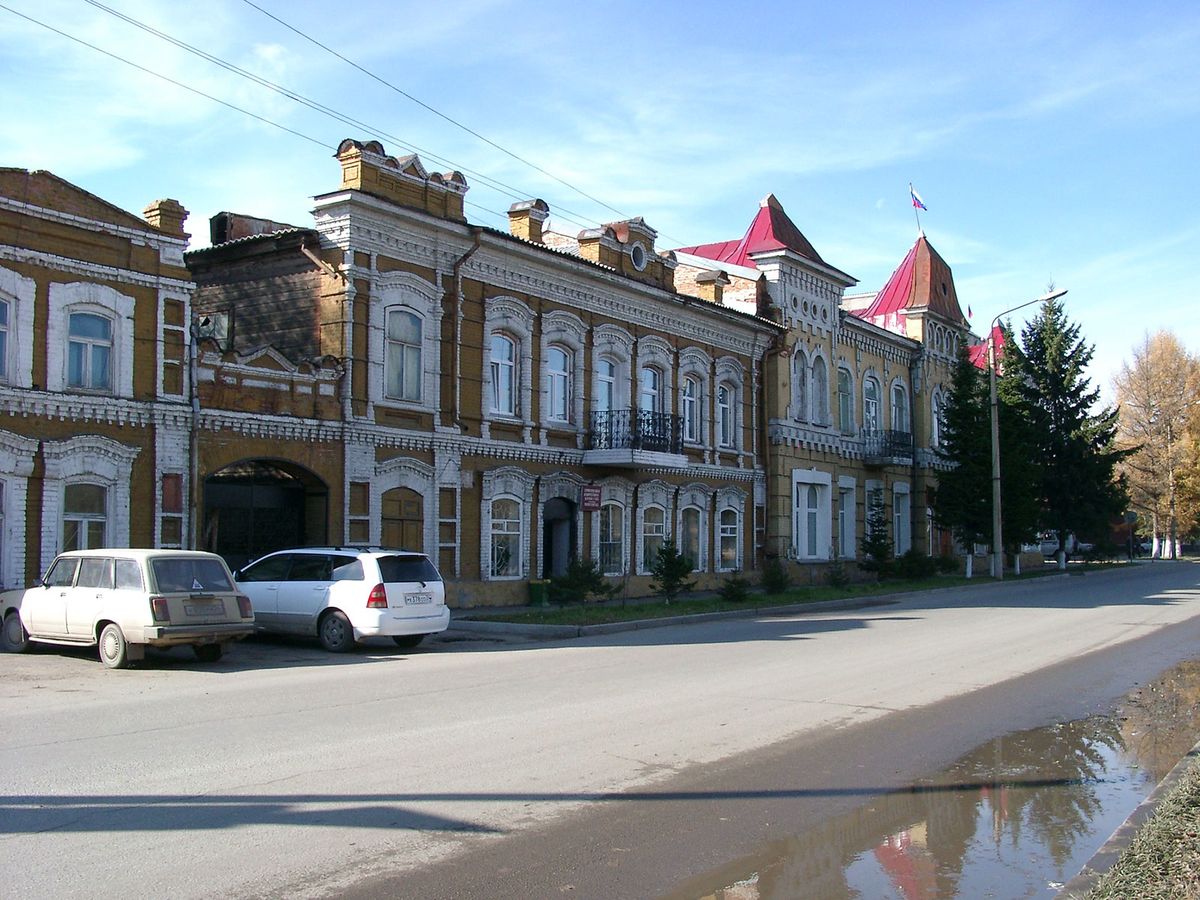 минусинск набережная