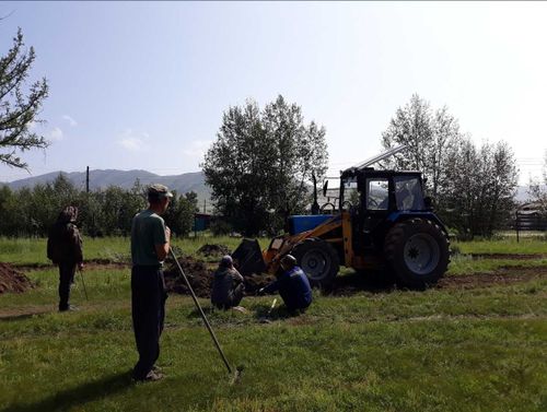 В Туранском парке начаты работы по благоустройству территории 