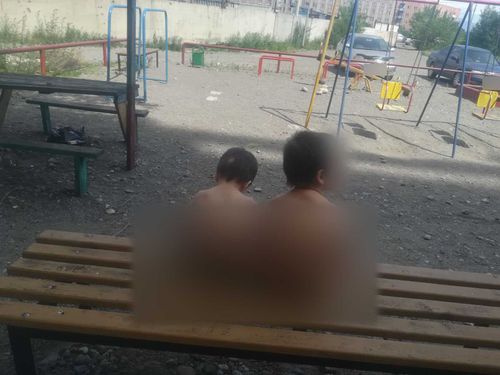 В Кызыле нашли малолетних детей