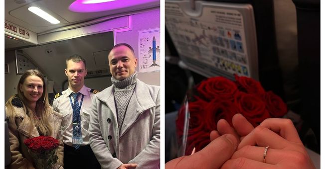 Хлопали и дарили деньги: любитель авиации сделал предложение на борту рейса Москва - Сочи