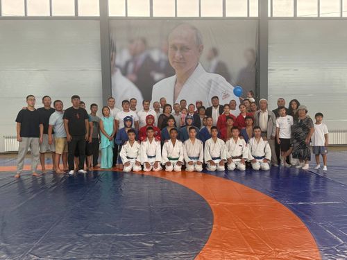 В Туве открылся новый зал самбо