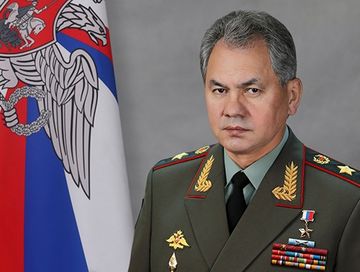 Поздравление министра обороны России, генерала армии Сергея Шойгу с Днем Победы: