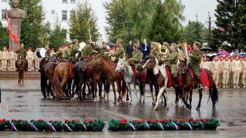 Конный духовой оркестр правительства Республики Тыва выступит на XII Международном военно-музыкальном фестивале «Спасская башня» 