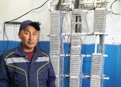 Эрес-оол Куулар – главный техник связи села Суг-Аксы