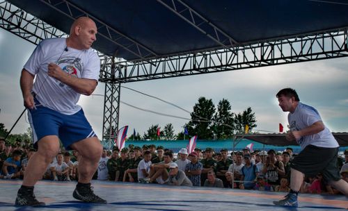 Александр Карелин: жаркая погода добавила тувинскому гостеприимству особую нотку