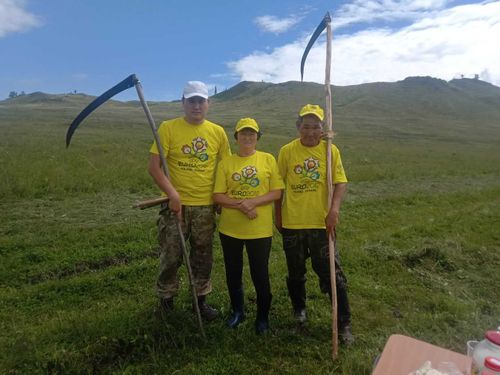 Лучшие косари Пий-Хема