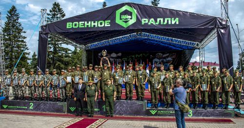 В Туве подвели итоги международного этапа конкурса «Военное ралли-2019» 